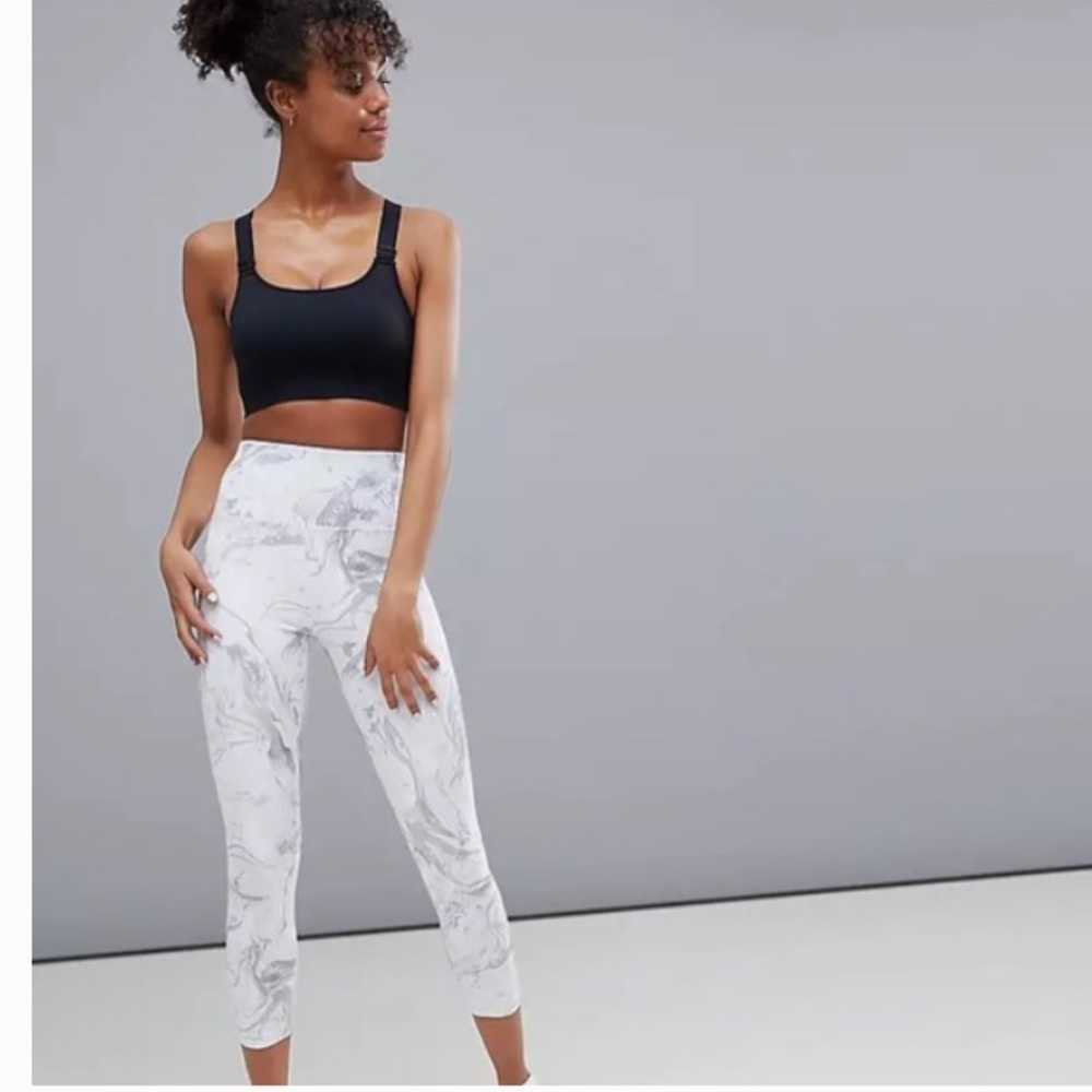 MOVING SALE! NAME YOUR PRICE! White Marble Leggings